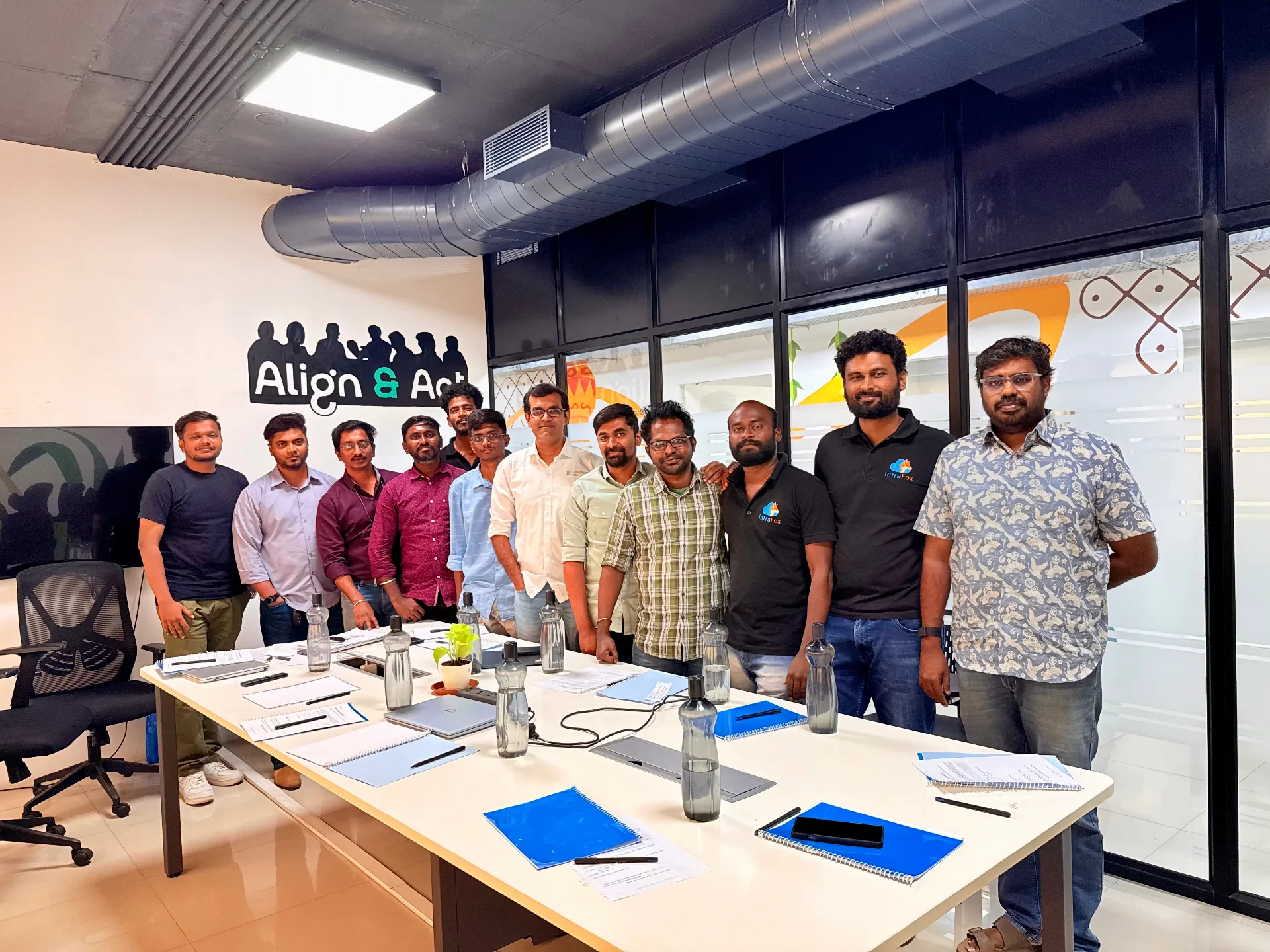 AI Engineering Circle members together at the first in-person edition in Chennai